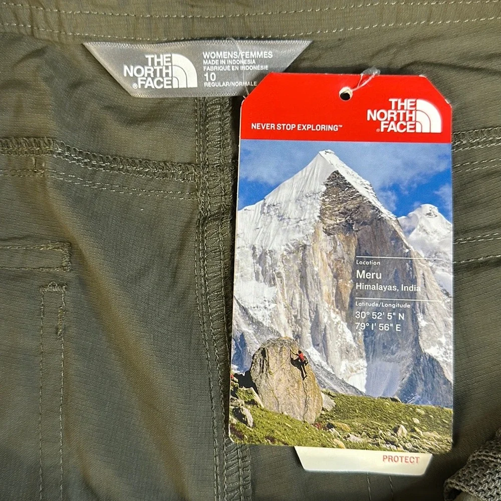 NWT The North Face W Horizon II Tekware Hiking Outdoors Women's Shorts Size 10